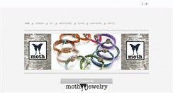 Desktop Screenshot of mothjewelry.com